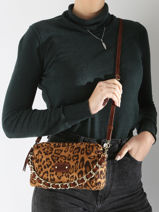 Cross Body Tas Lp Mila louise Bruin lp 23673LP1-vue-porte